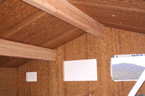 Insulated panels in new home construction